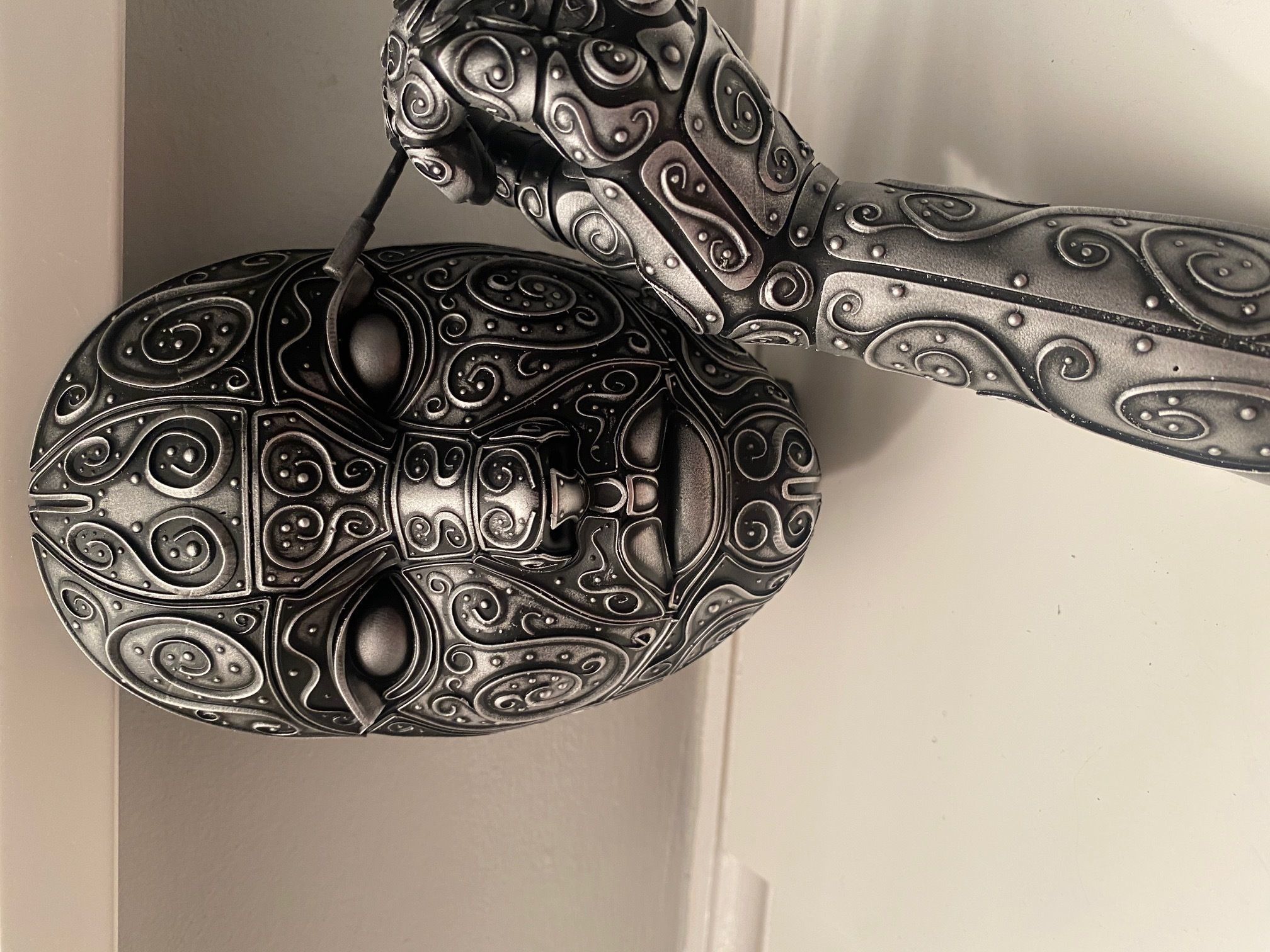 Maskara sculpture  3D print model_3