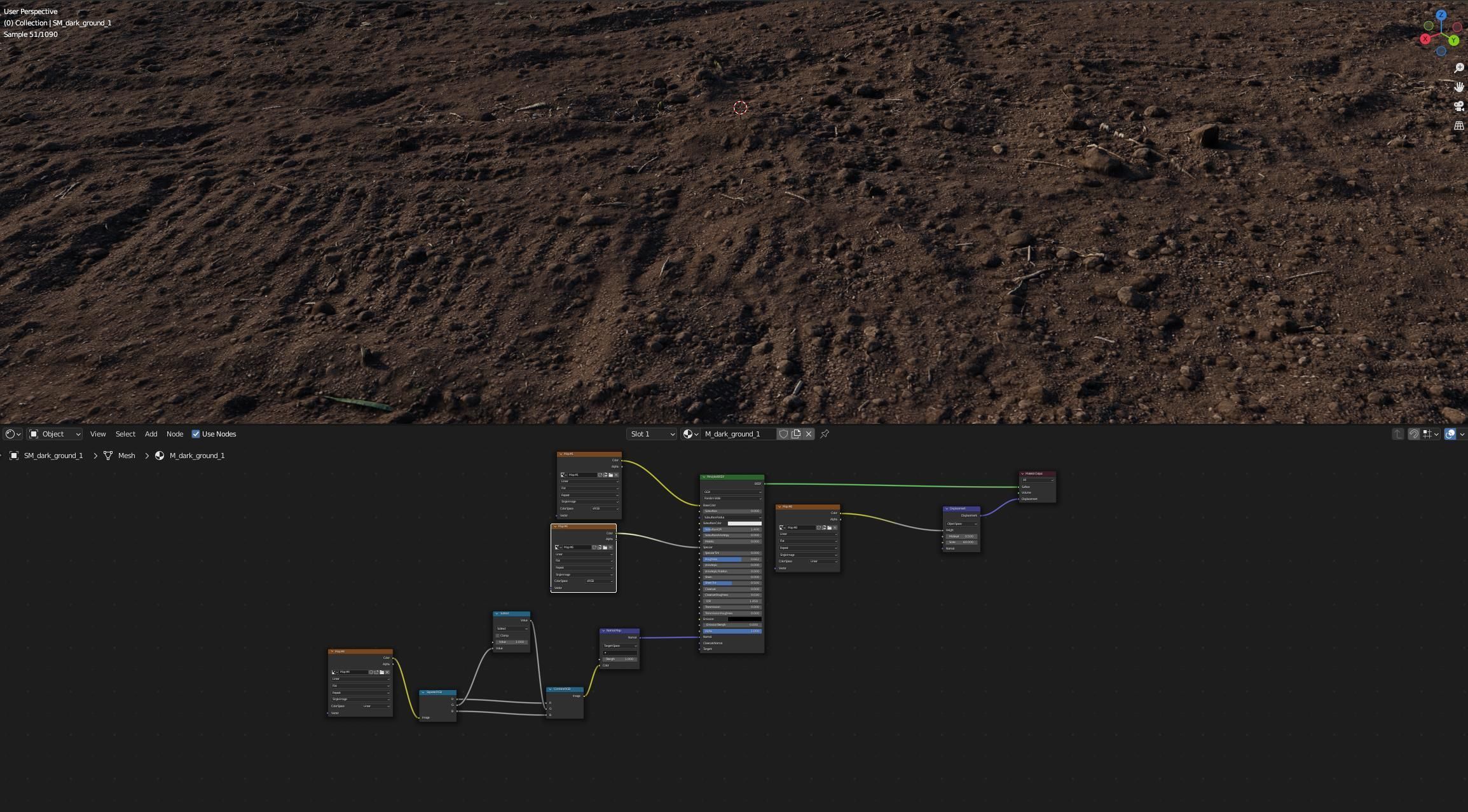 Black Soil 3D model_6