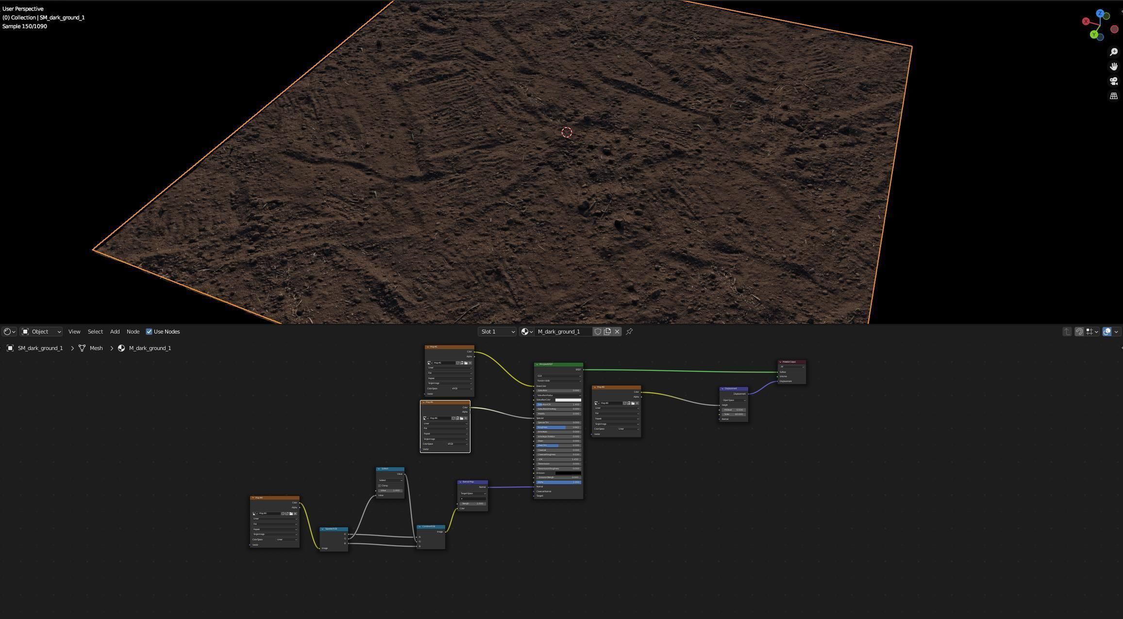 Black Soil 3D model_7