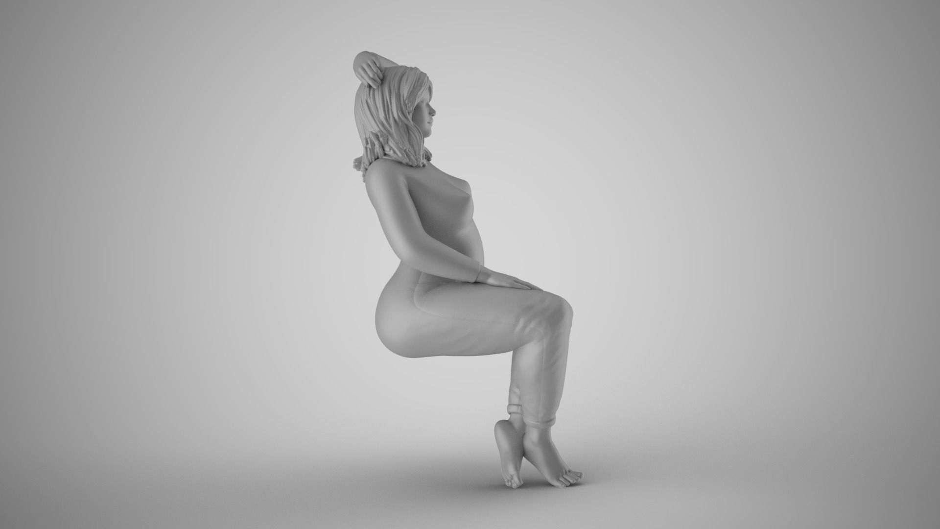 Happy Momtobe 3D print model_3