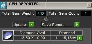 big oval stone ring 3D print model_5