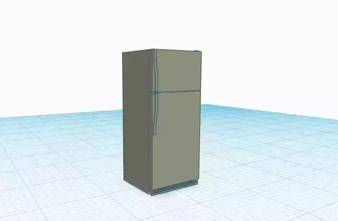 Refrigerator scale h0 1-87 3D print model