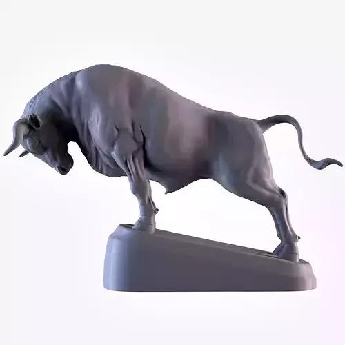 Bull Fight 3D print model