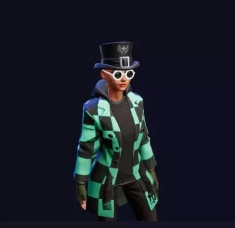 CHARK CHARACTER FOR CREATING STYLE GAMES Battle Royale 3D model_0