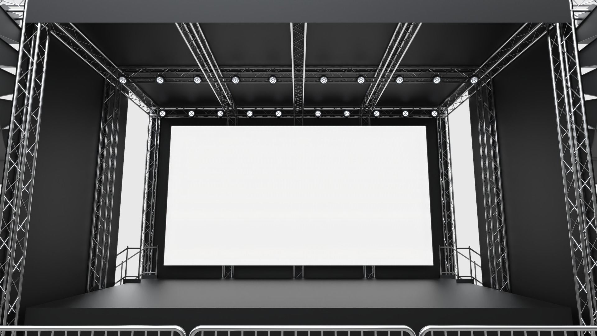 Concert Stage 1 3D model_3