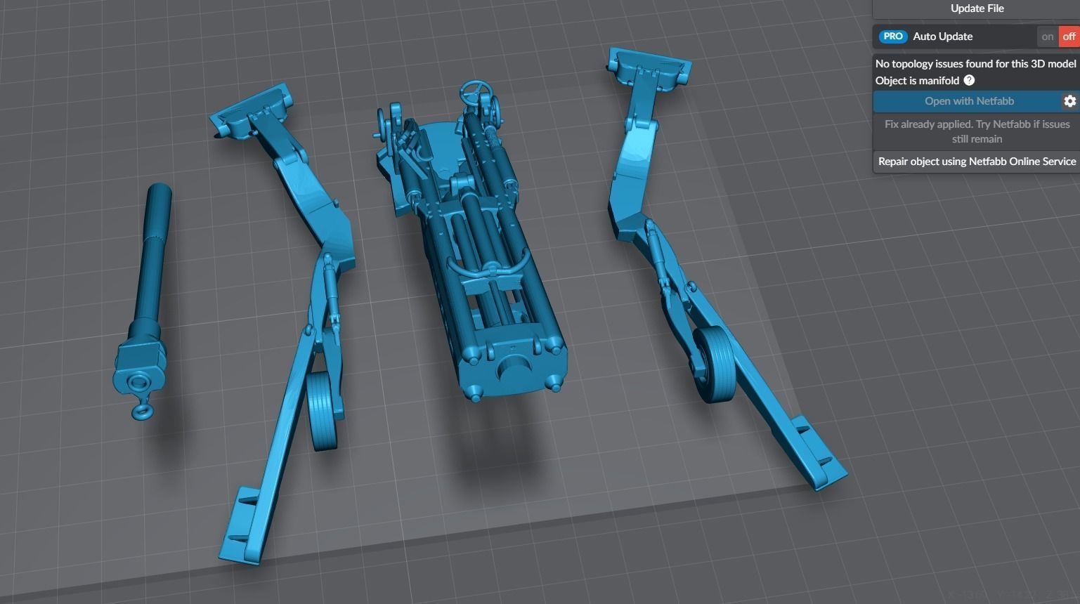M777 Howitzer Scale model 3D print model_5