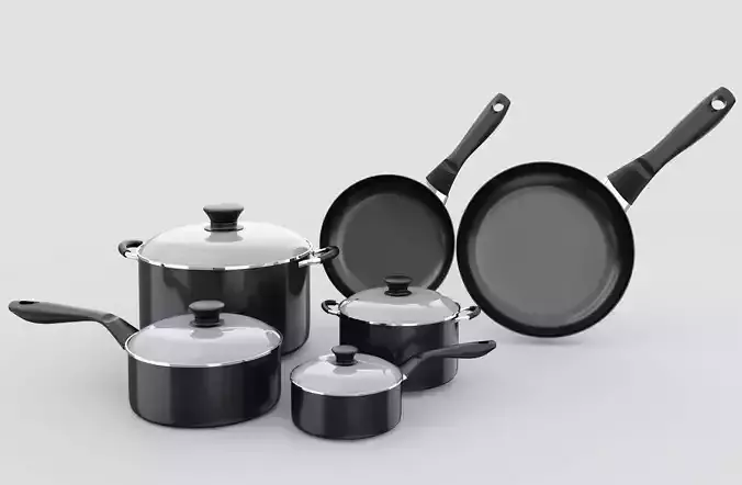 Non-Stick-Kitchen-Accessories set of pots and pans
