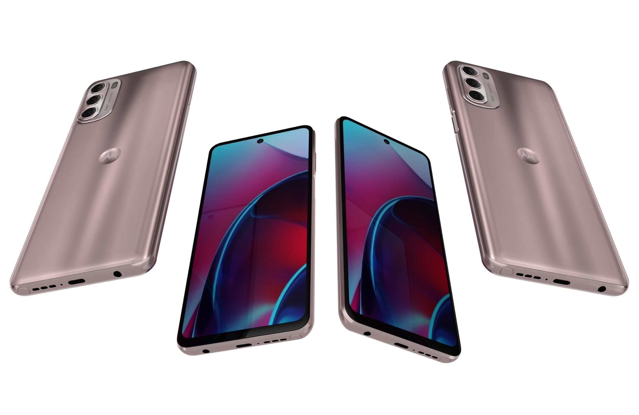 Motorola Moto G Stylus 2022 Metallic Rose 3D model_5