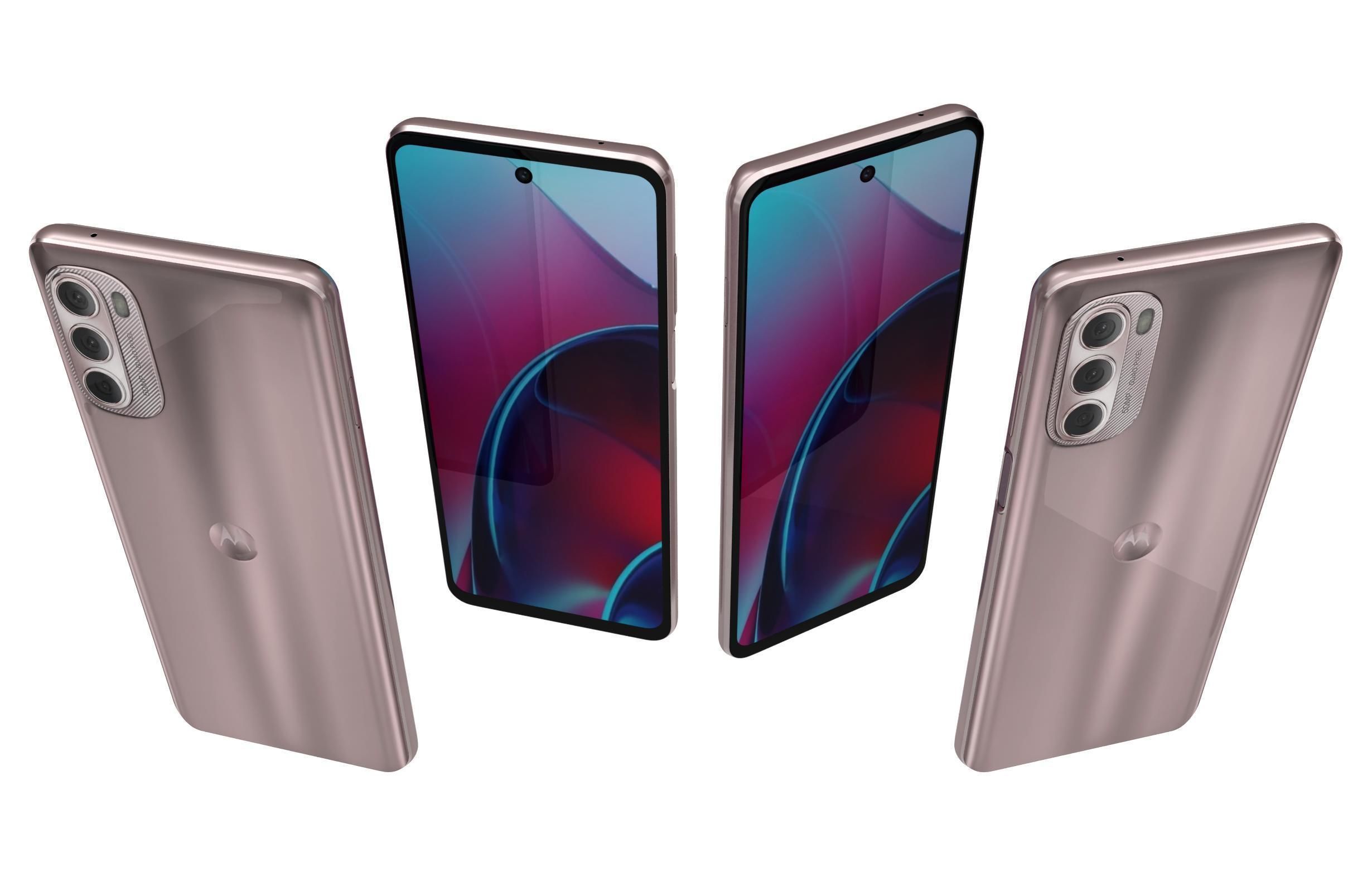 Motorola Moto G Stylus 2022 Metallic Rose 3D model_4