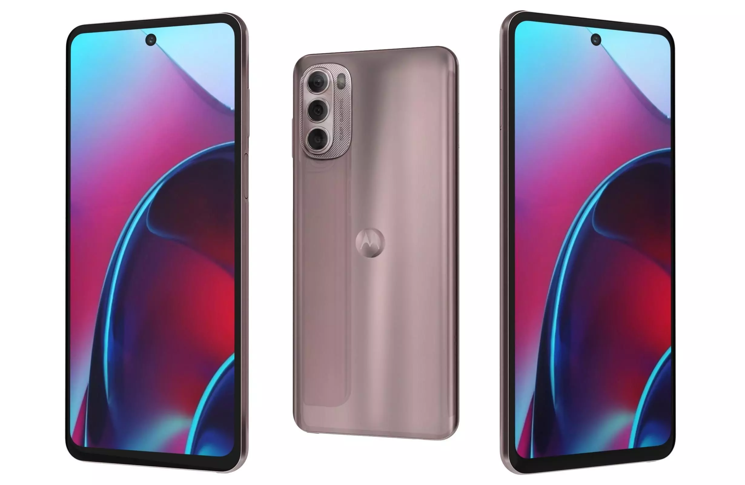 Motorola Moto G Stylus 2022 Metallic Rose 3D model_0