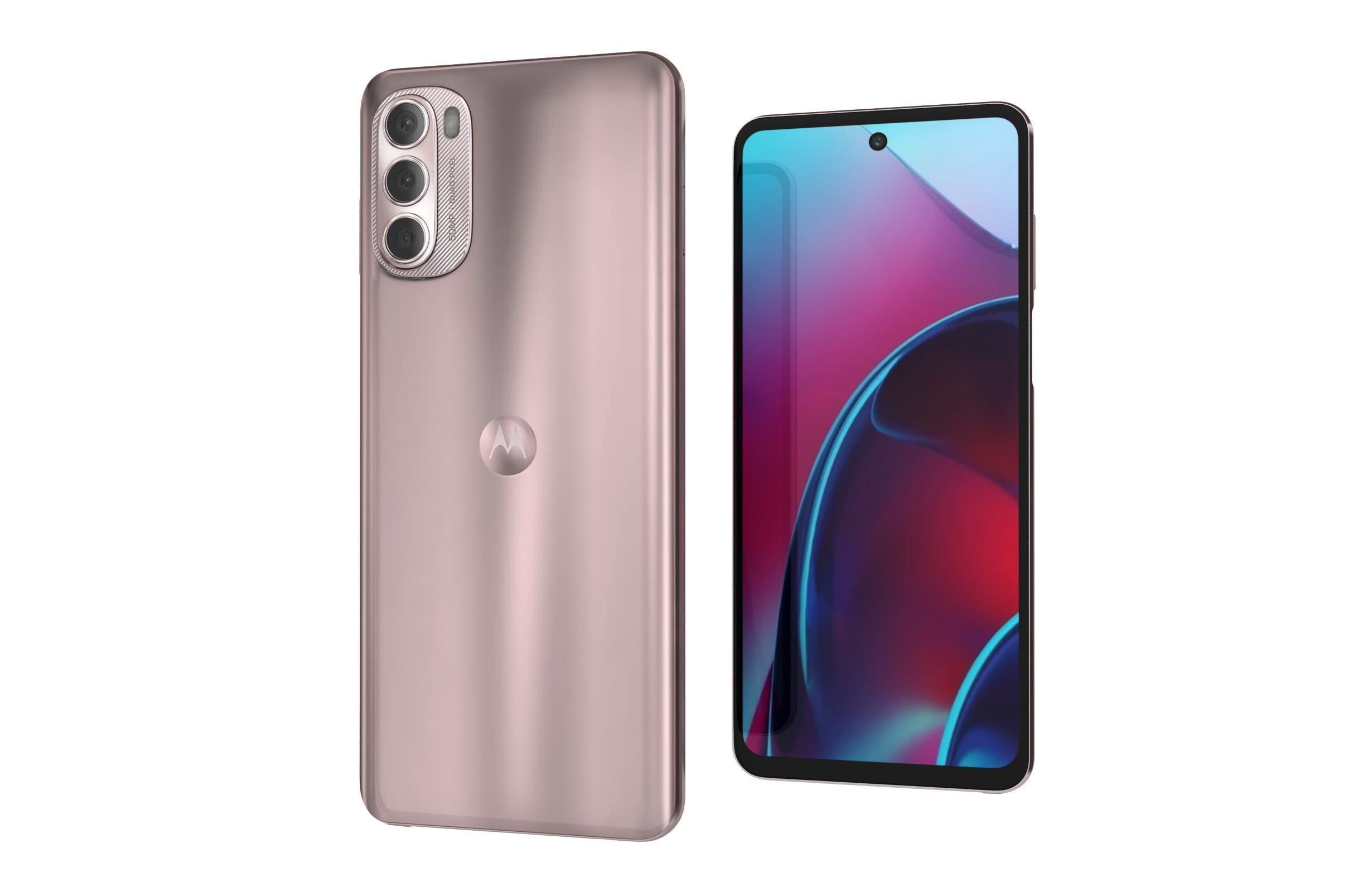 Motorola Moto G Stylus 2022 Metallic Rose 3D model_7