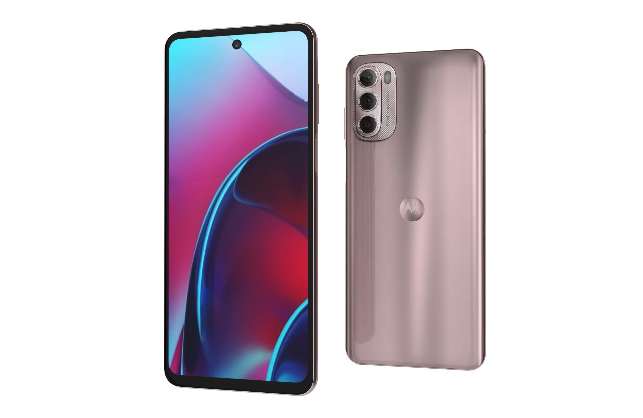 Motorola Moto G Stylus 2022 Metallic Rose 3D model_6