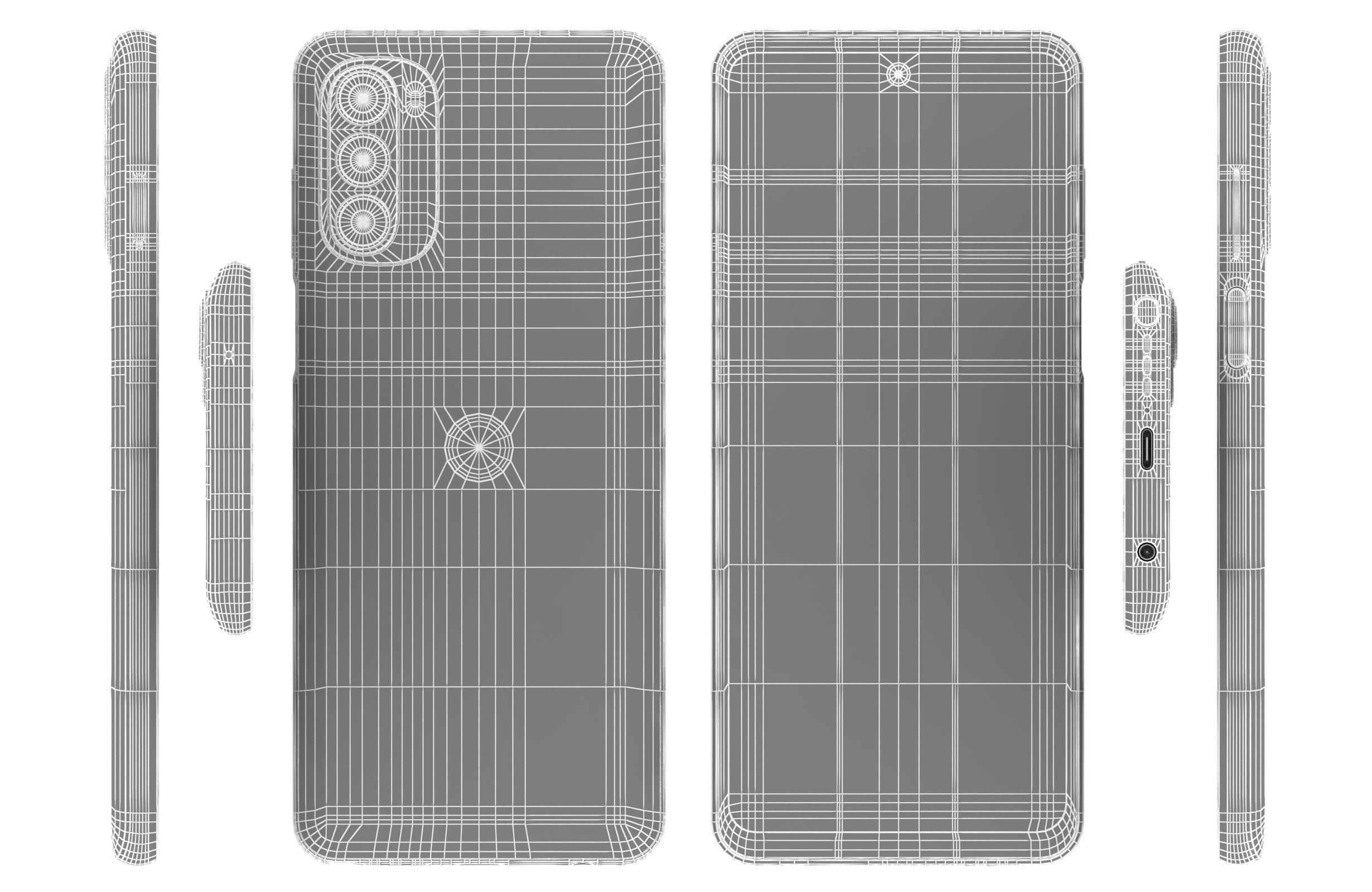 Motorola Moto G Stylus 2022 Twilight Blue 3D model_16