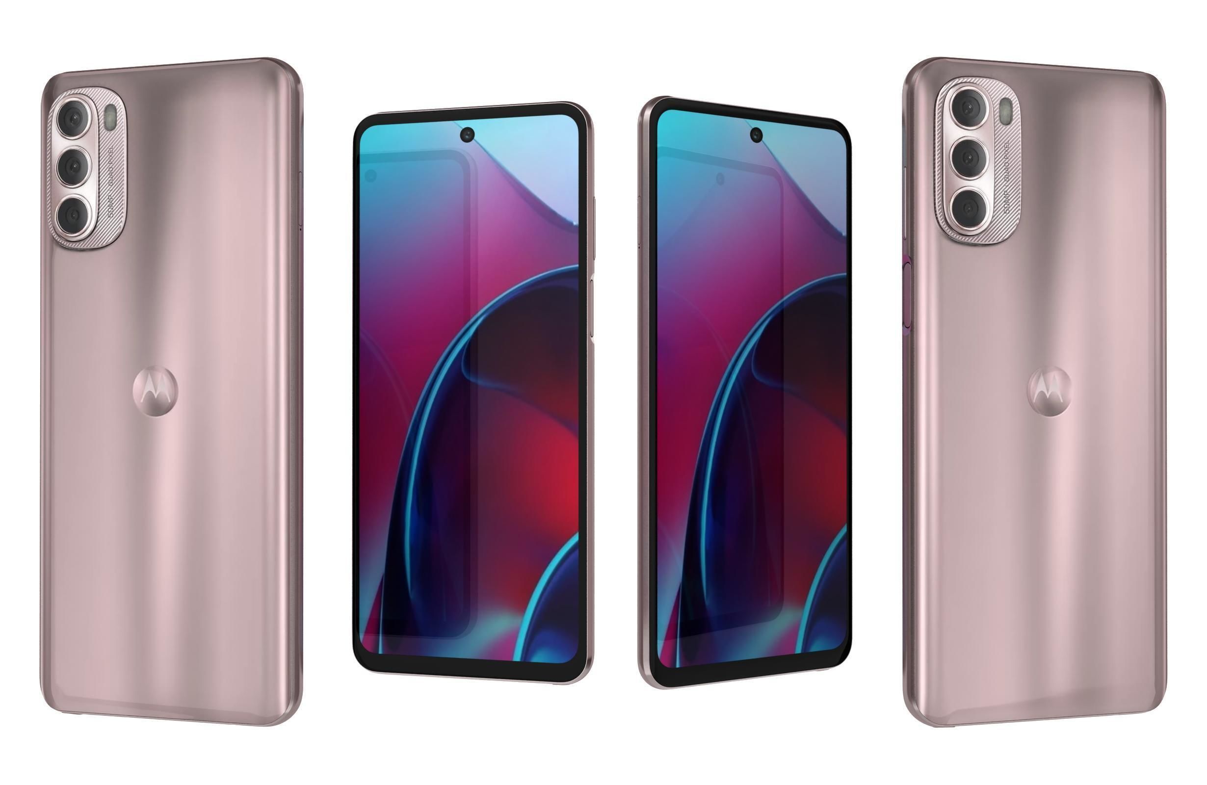 Motorola Moto G Stylus 2022 Twilight Blue And Metallic Rose 3D model_21