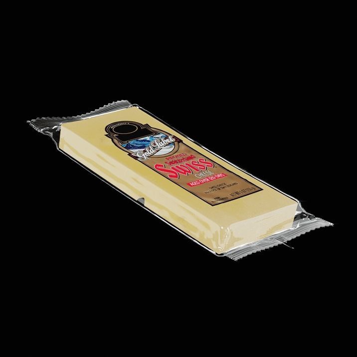 Swiss cheese 3D model_4