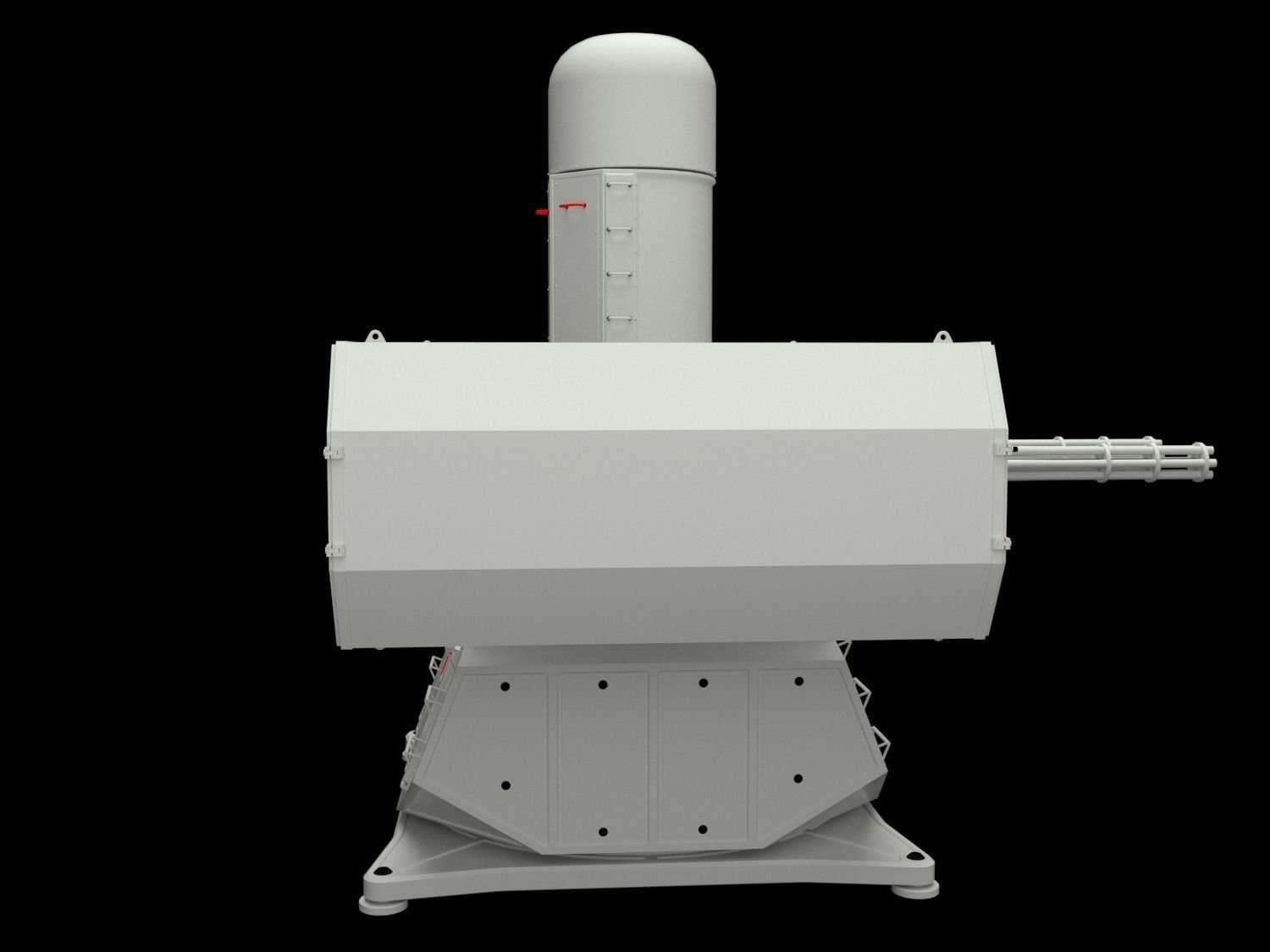 CIWS Close-In Weapon System  3D model_2