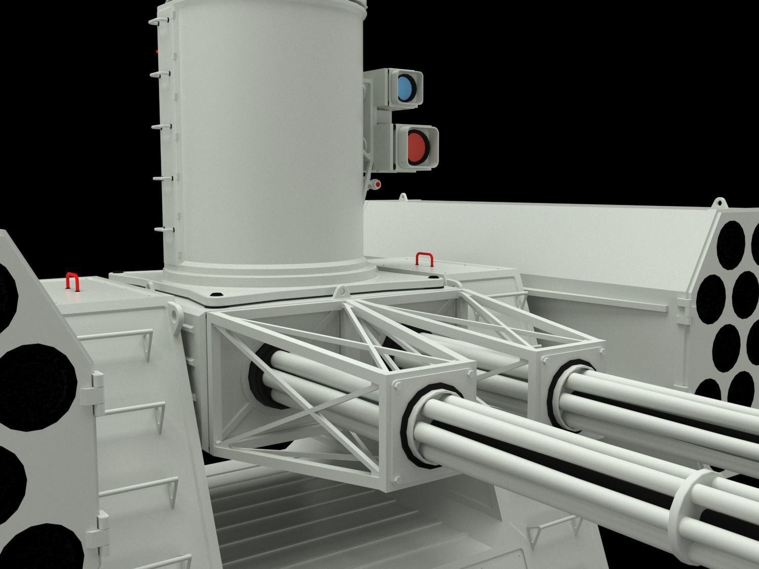 CIWS Close-In Weapon System  3D model_9