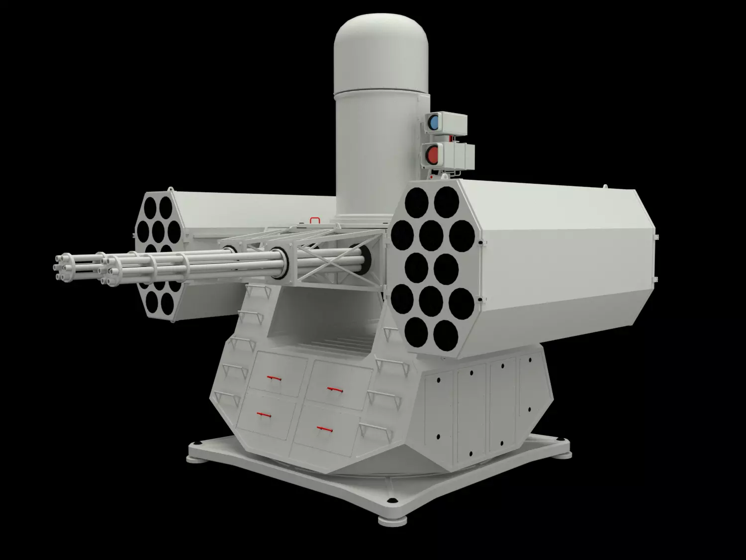 CIWS Close-In Weapon System  3D model_0