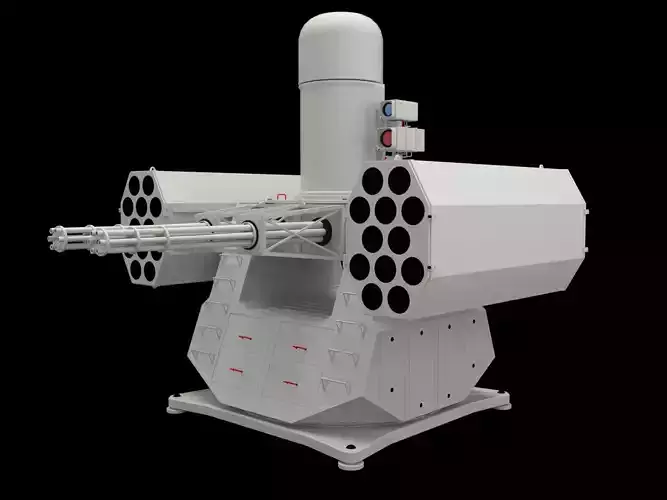 CIWS Close-In Weapon System  3D model