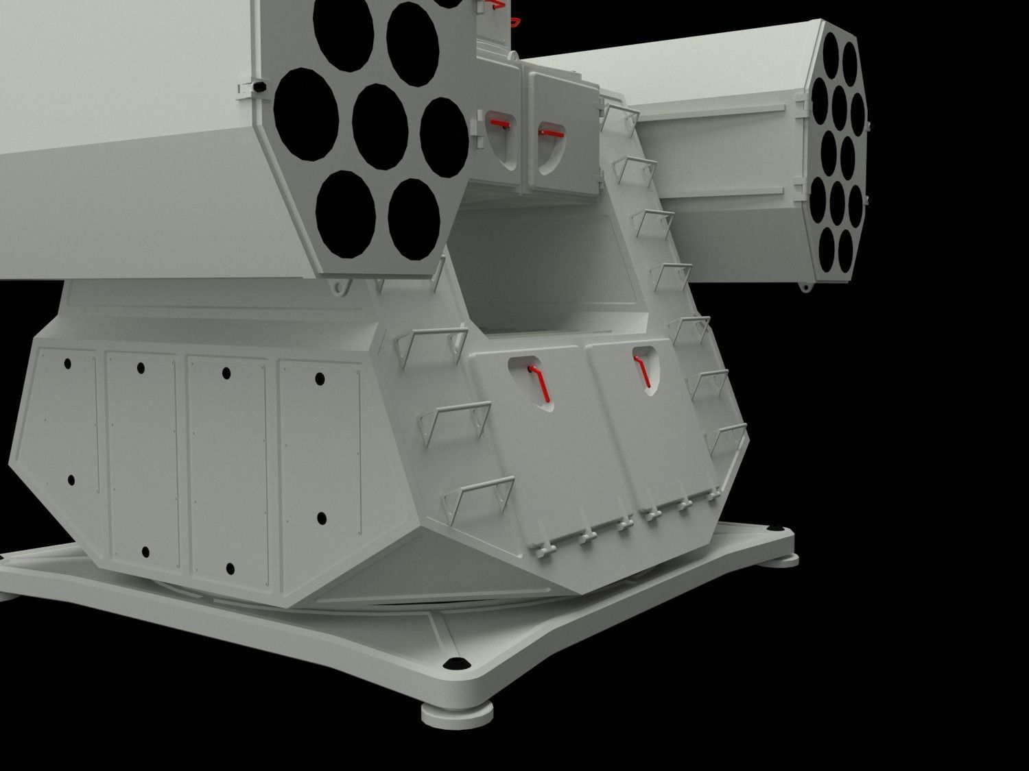 CIWS Close-In Weapon System  3D model_4