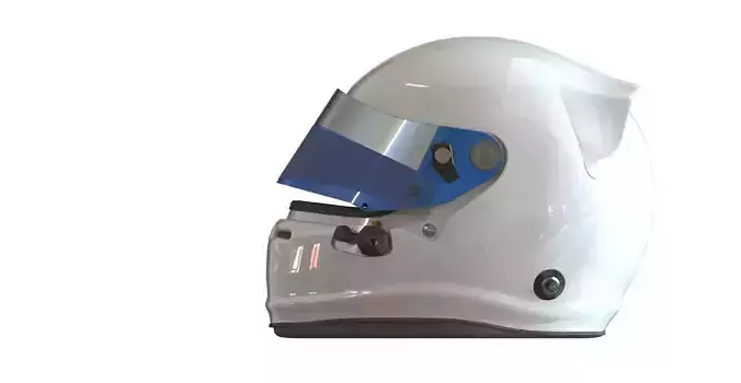 Arai GP 6 racing helmet complete with tear off and spoiler
