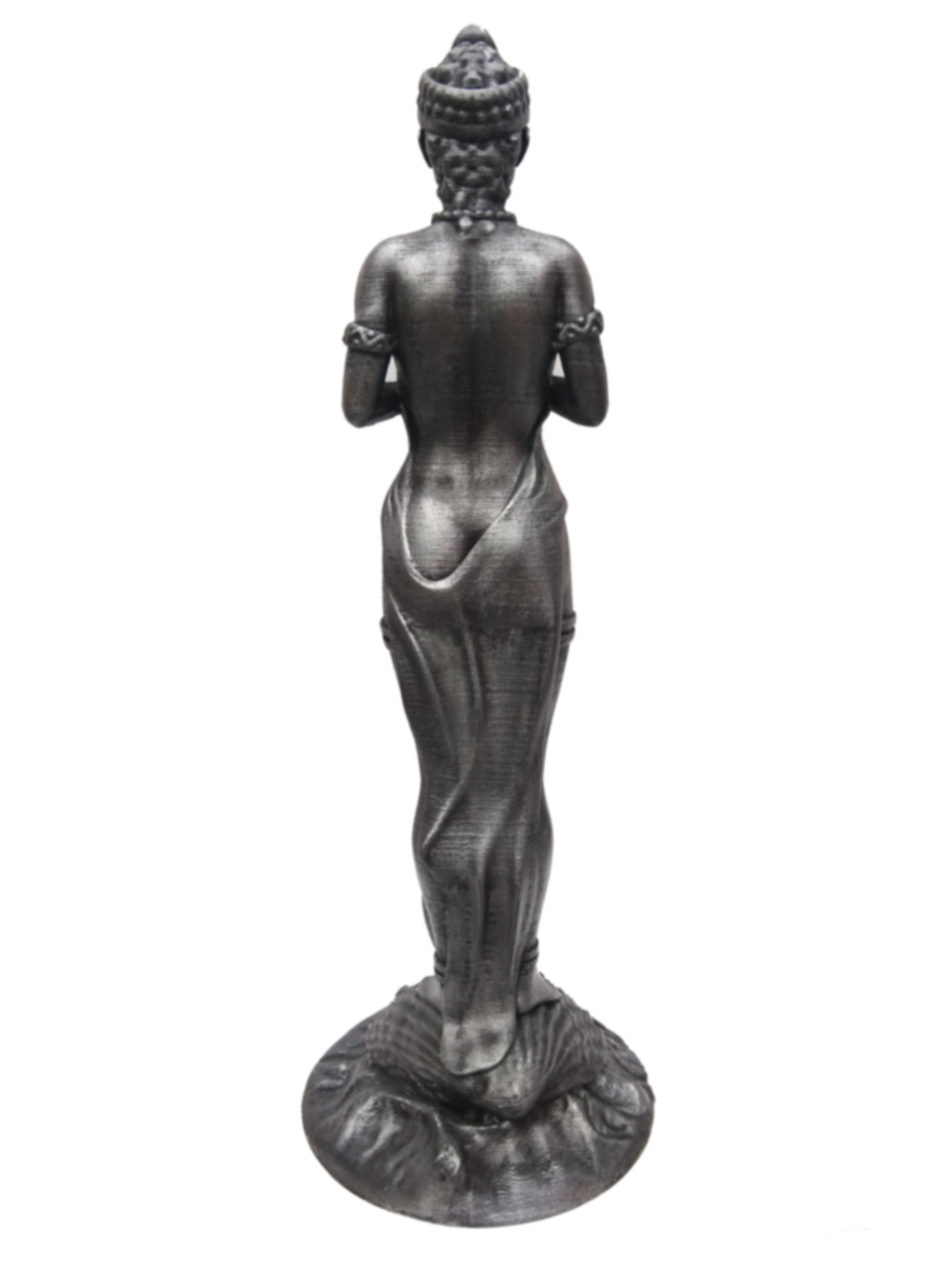 Statue or image of Yoruba goddess or deity Yemanja 3D print model_4
