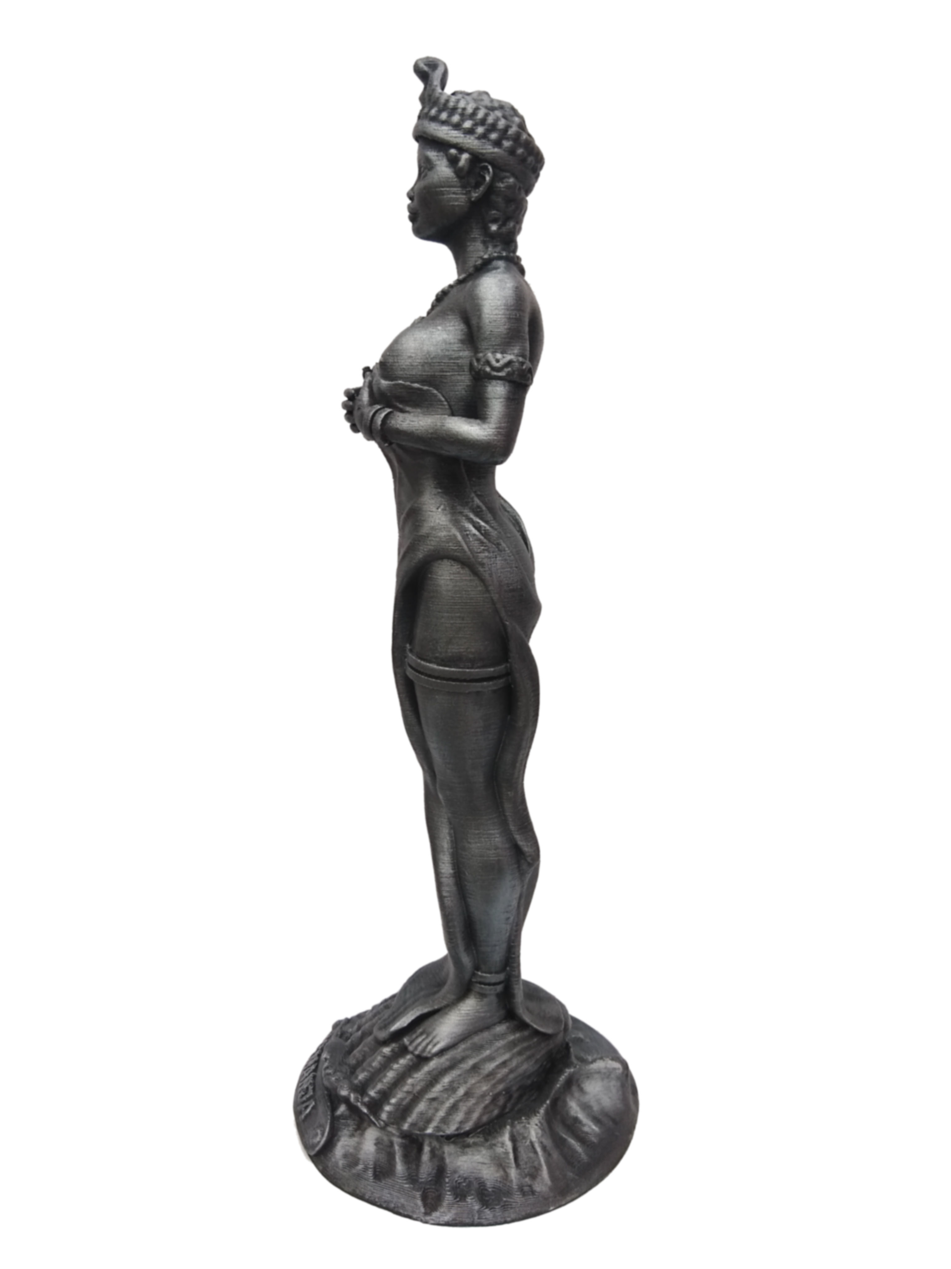 Statue or image of Yoruba goddess or deity Yemanja 3D print model_5