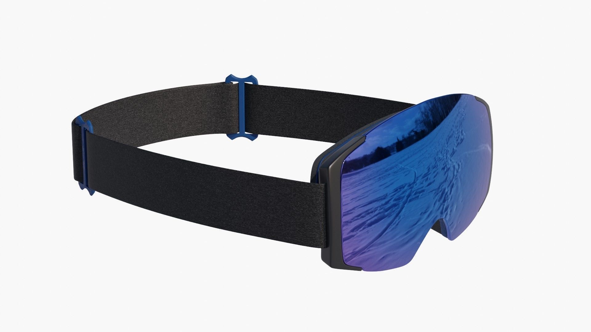 Ski goggles 3D model_3