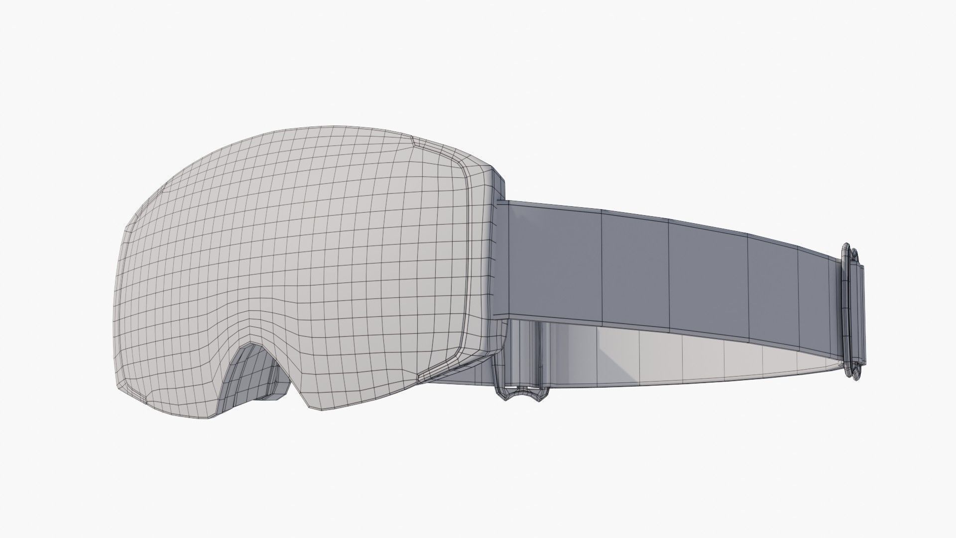 Ski goggles 3D model_8