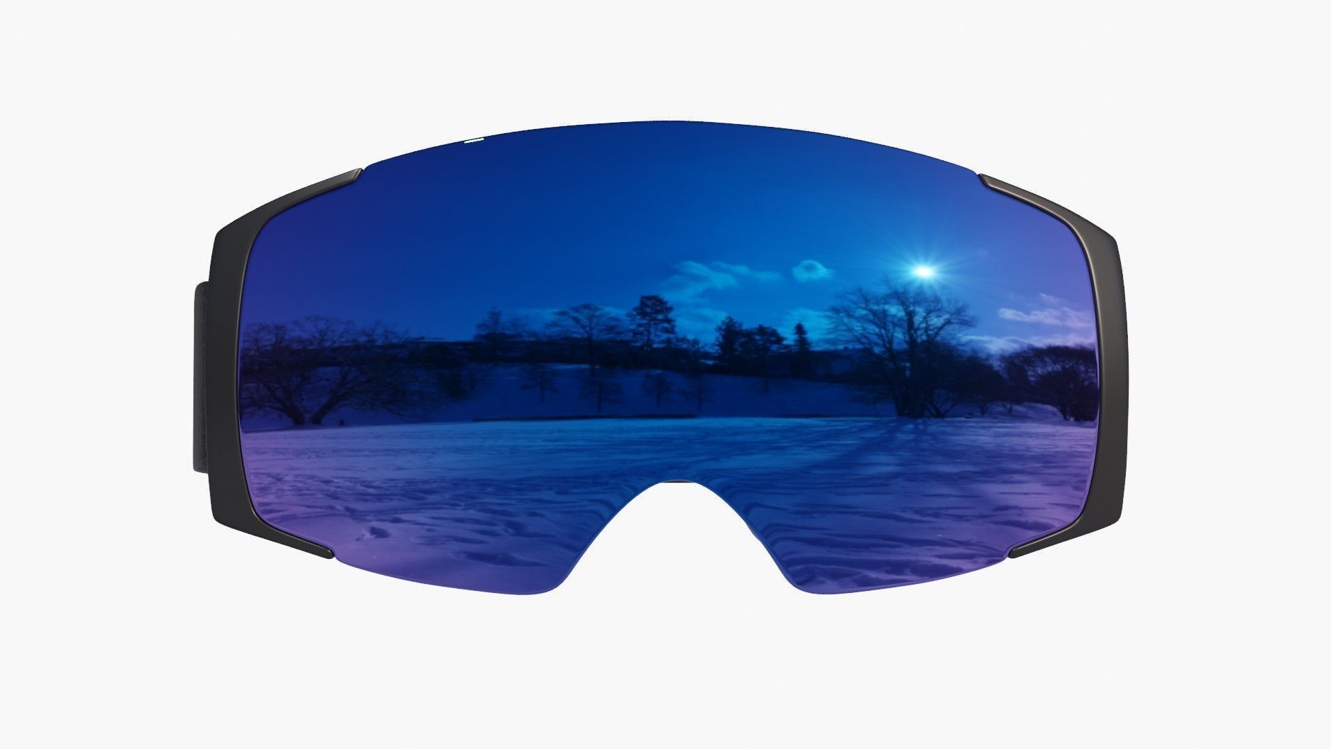 Ski goggles 3D model_2