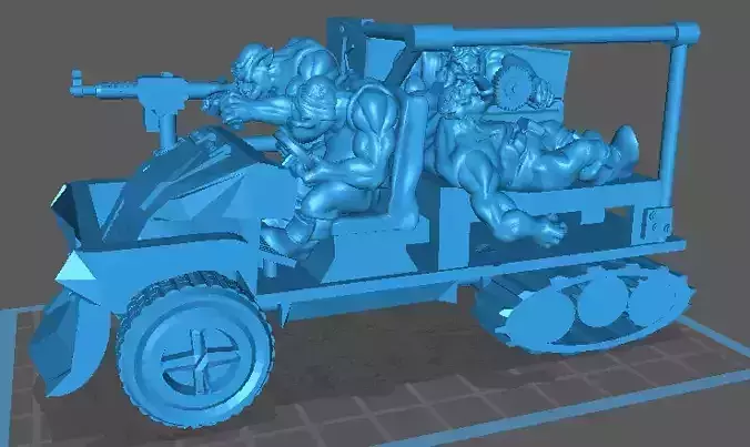 Da WAAAAAMBULANCE 3D print model