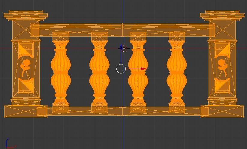 Architectural Stone Balusters 3D 3D print model_1