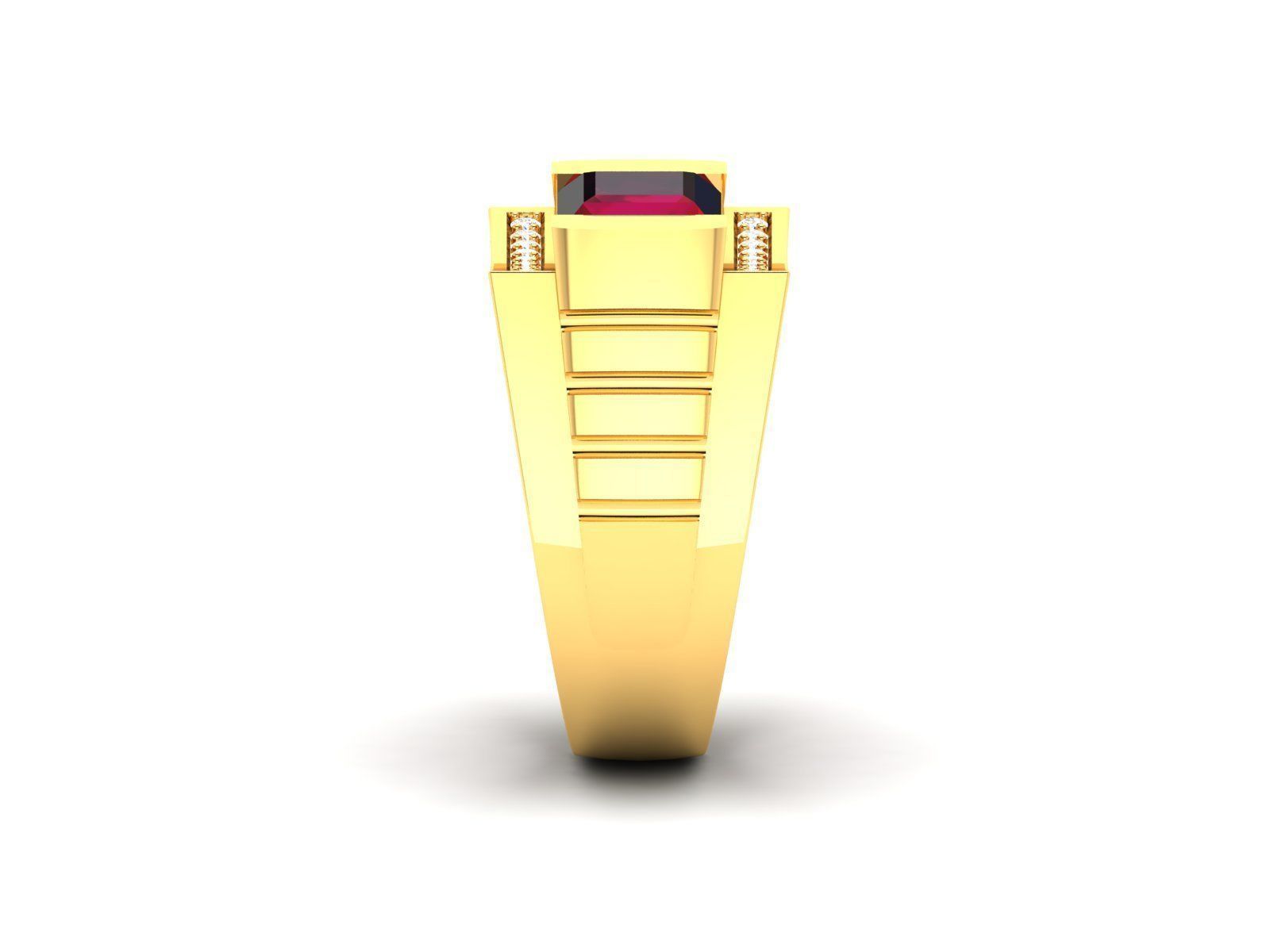  Wedding Engagement Princess Ring 3dm STL FBX OBJ Details 3D print model_3