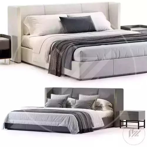 Rh Alessa Shelter Bed No2