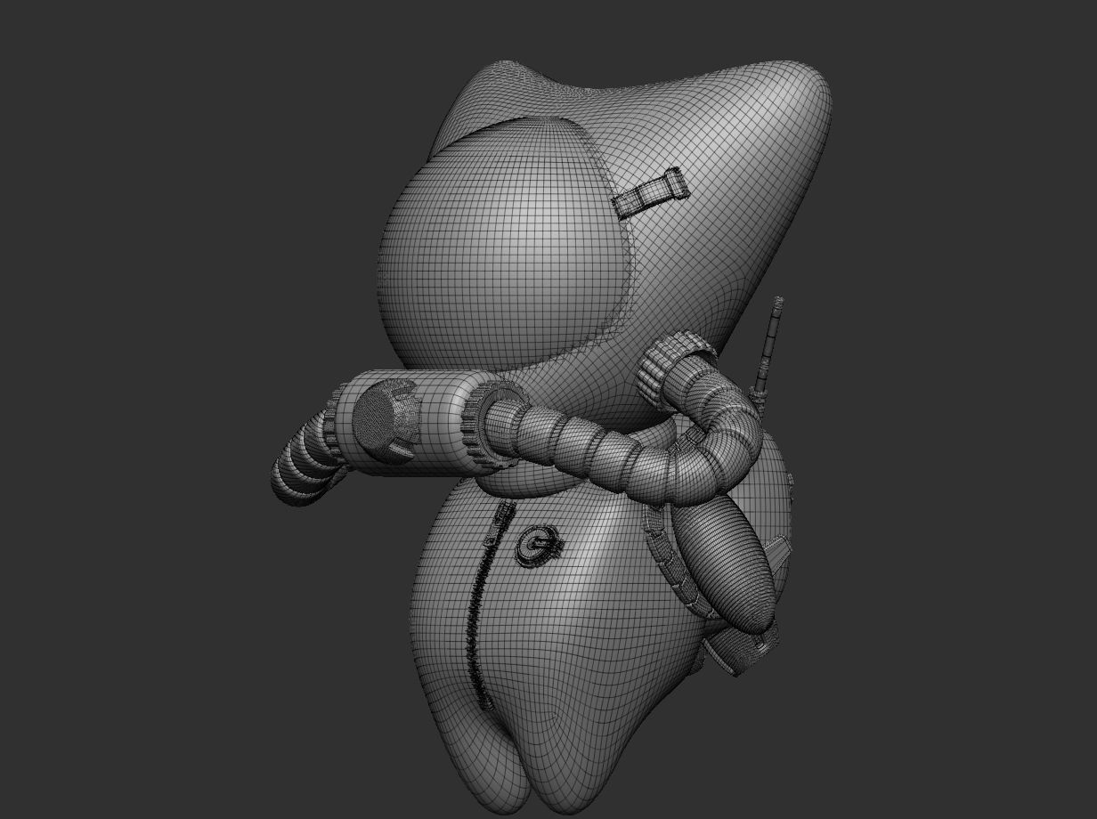 Astromice the Mouse 3D model_2
