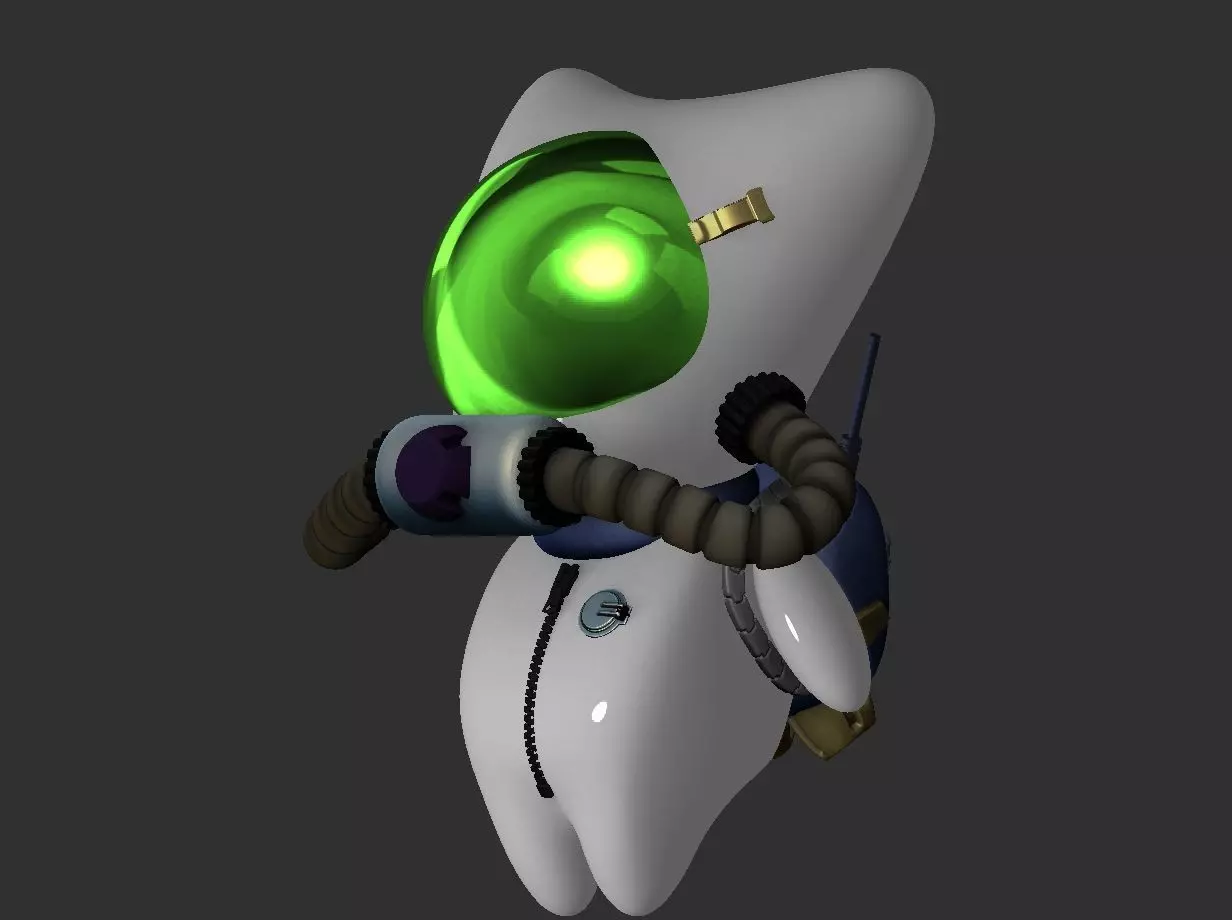 Astromice the Mouse 3D model_0