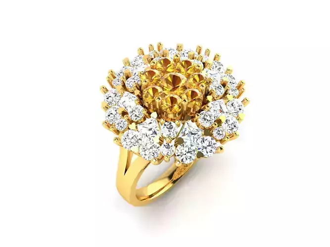 Solitaire Wedding Engagement Ring