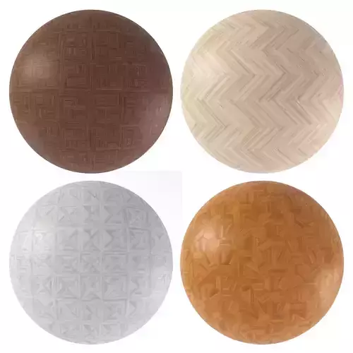 Parquet - Laminate - Wooden floor 4 in 1