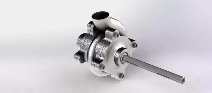 Efficient rotary pump