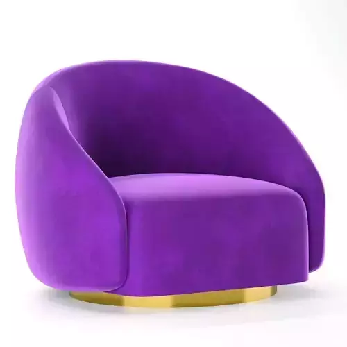 Swivel-Chair-Brice-by-Eichholtz swivel chair velvet with gold legs