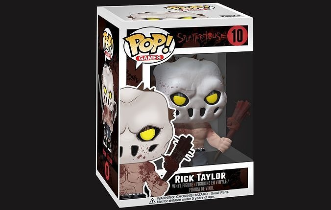 Rick Taylor V2 Funko Pop 3D print model