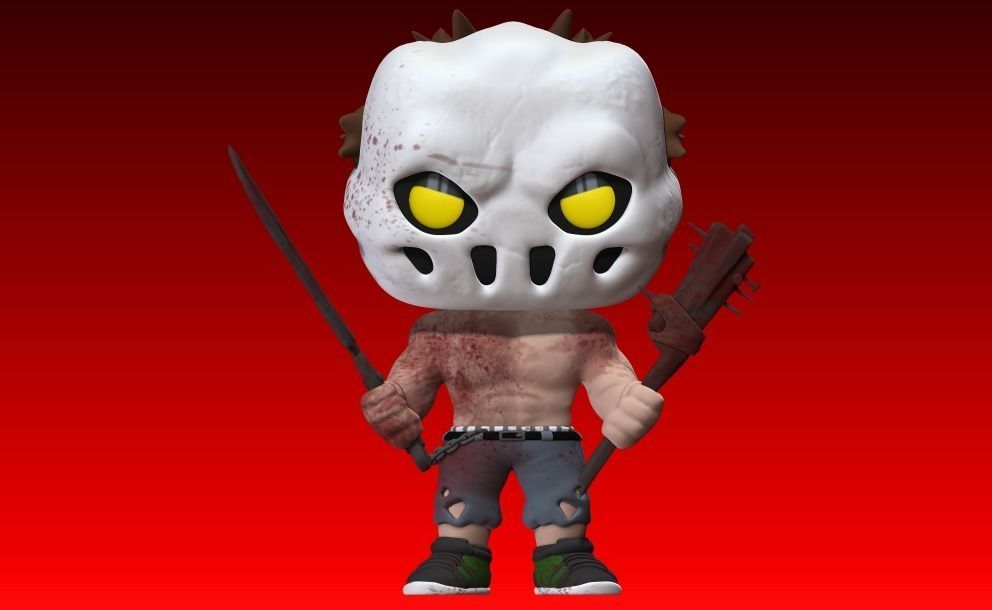 Rick Taylor V2 Funko Pop 3D print model_2
