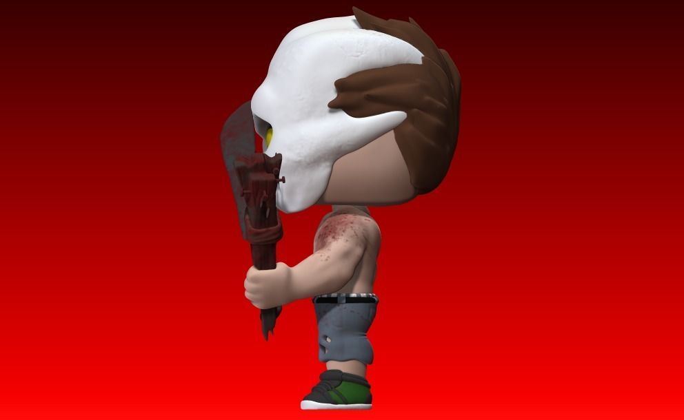 Rick Taylor V2 Funko Pop 3D print model_5