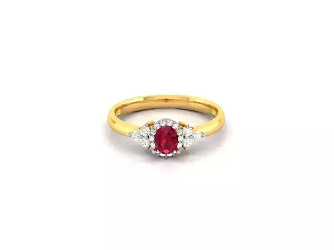 Solitaire Engagement Wedding Ring