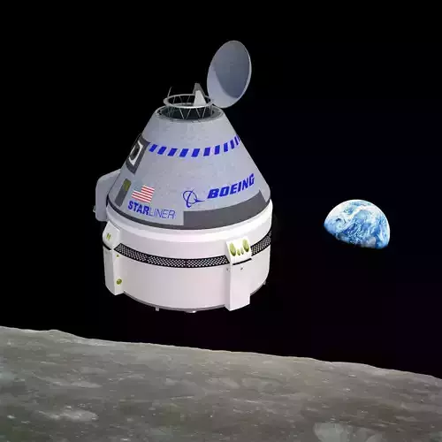Boeing Starliner CST-100 3D model