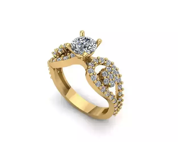 Solitaire ring