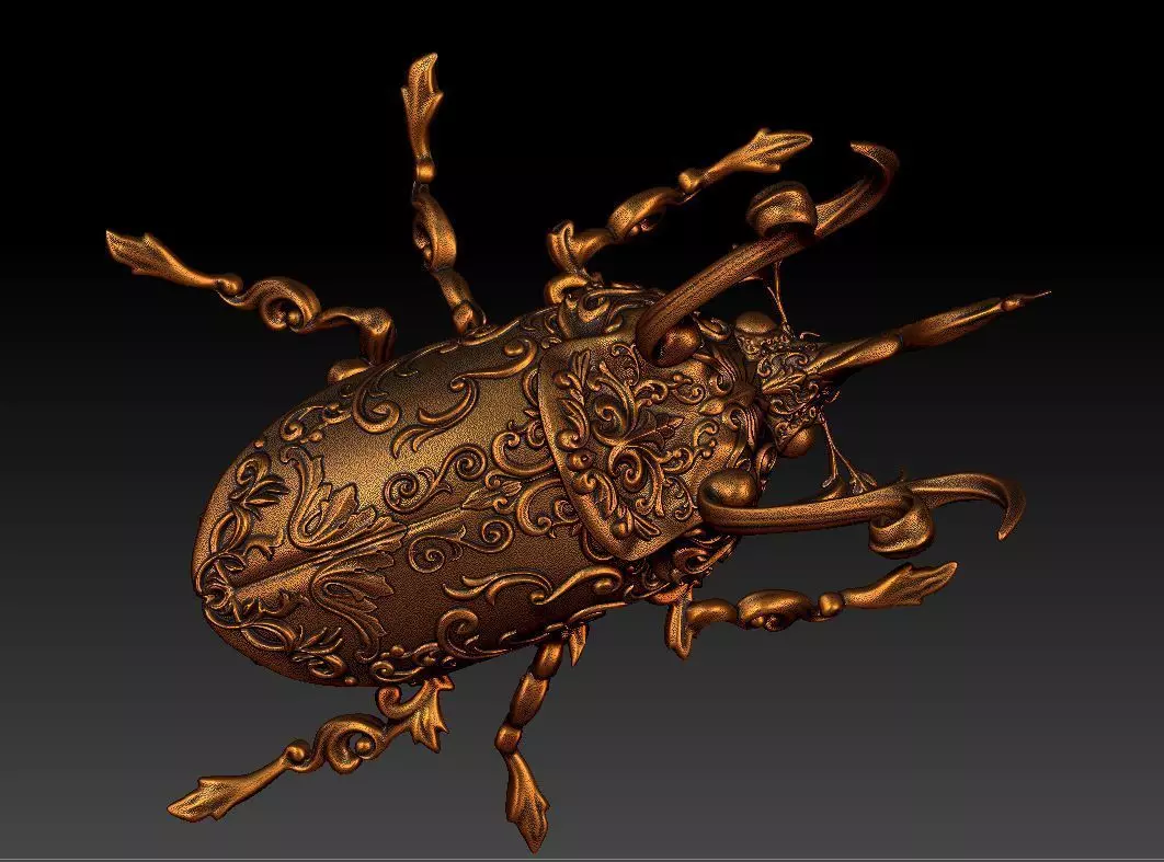 BEETLE DEER 3D print model