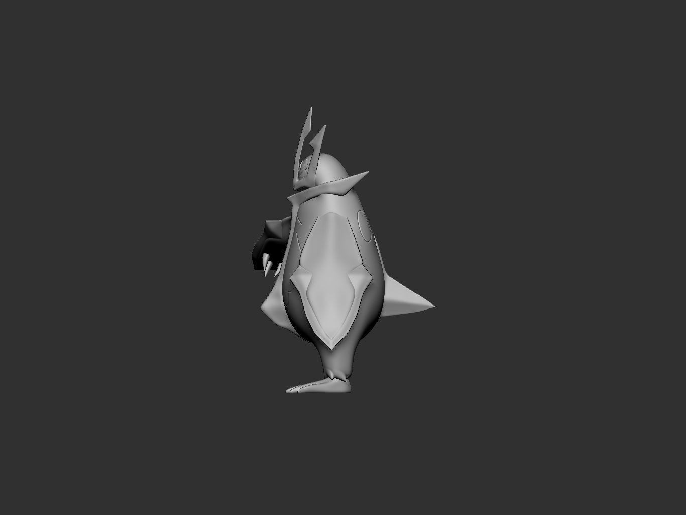 pokemon empoleon 3D print model_12
