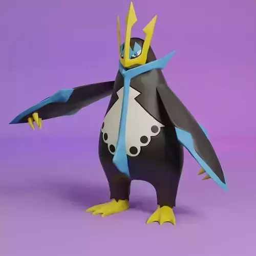pokemon empoleon 3D print model