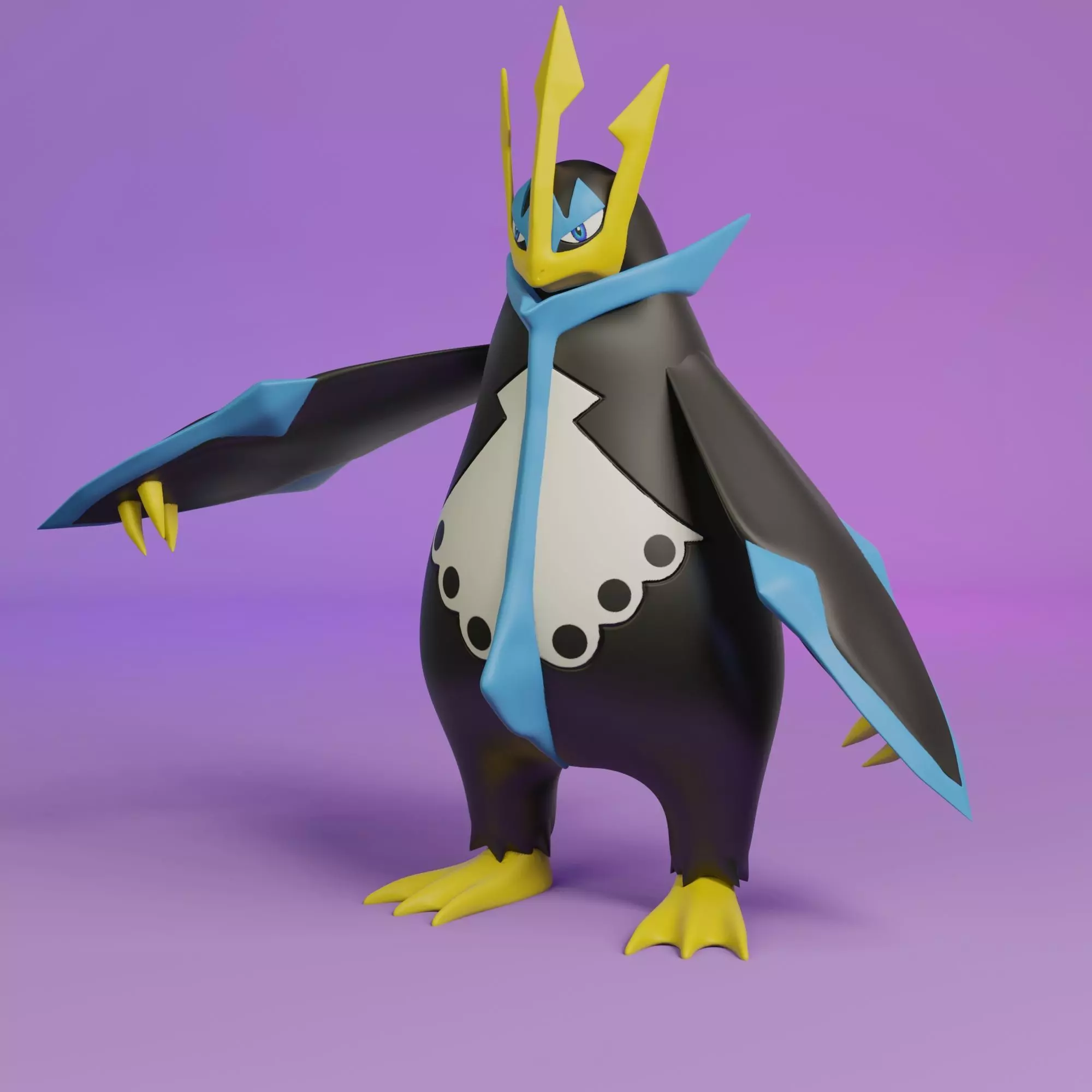pokemon empoleon 3D print model_0